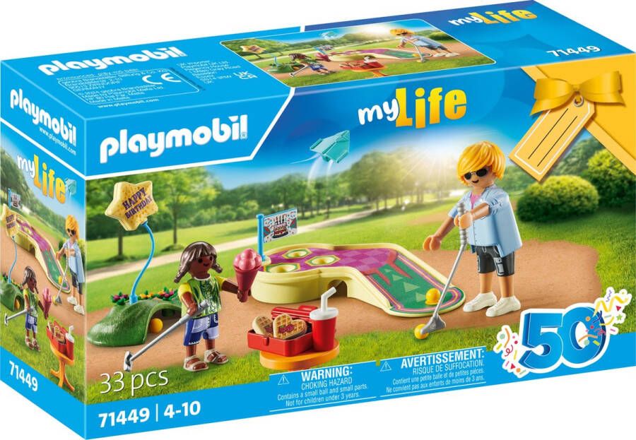 PLAYMOBIL Gift Set Minigolf 71449