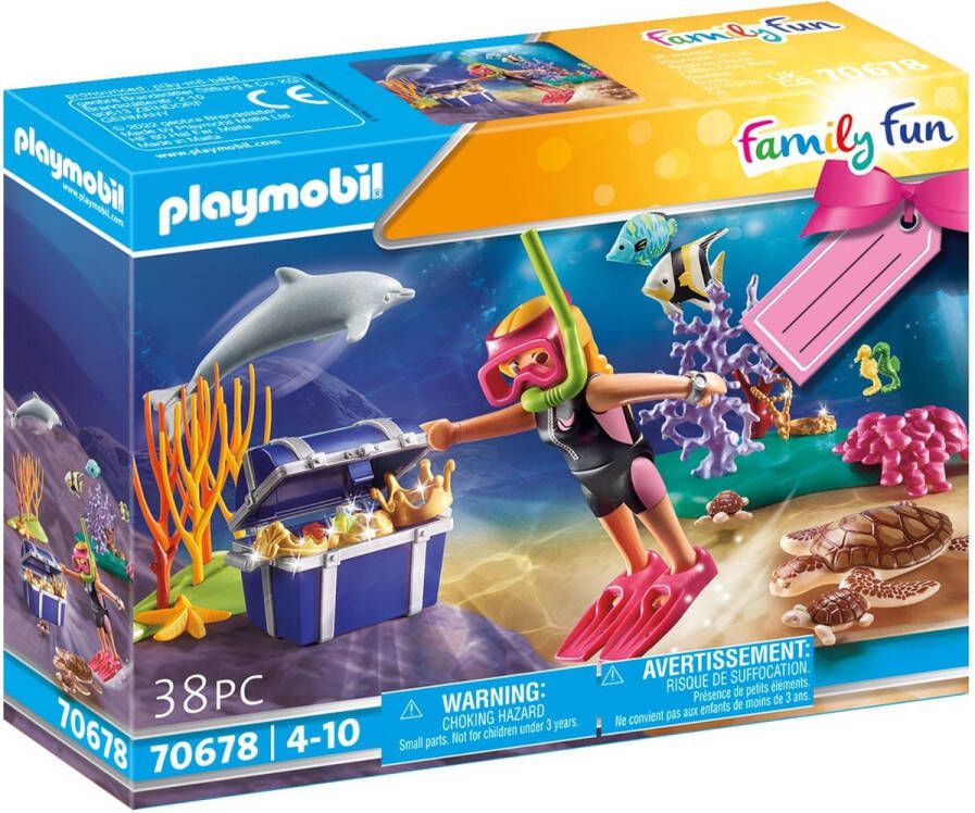 Playmobil Â Family Fun 70678 gift set schatduiker