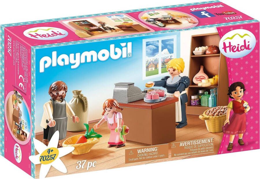 PLAYMOBIL Heidi Buurtwinkel Van De Kellers 70257