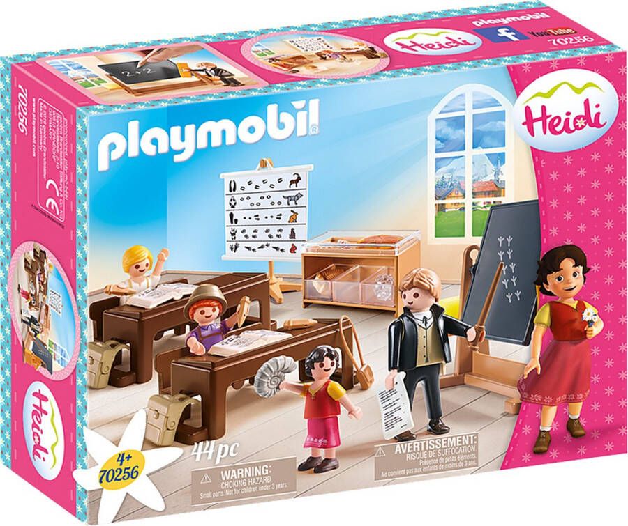 PLAYMOBIL Heidi Op School 70256