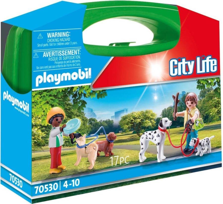 Playmobil Hondenpark om mee te nemen P-70530