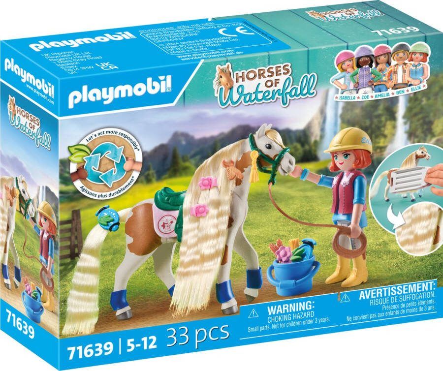 Playmobil Horses of waterfall 71639 Ellie met paard