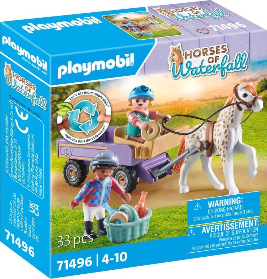 PLAYMOBIL Horses of Waterfall Ponykoets 71496