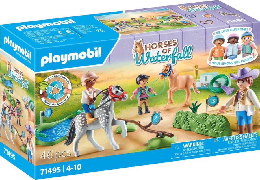 Coppens Playmobil Horses of waterfall 71495 ponytoernooi