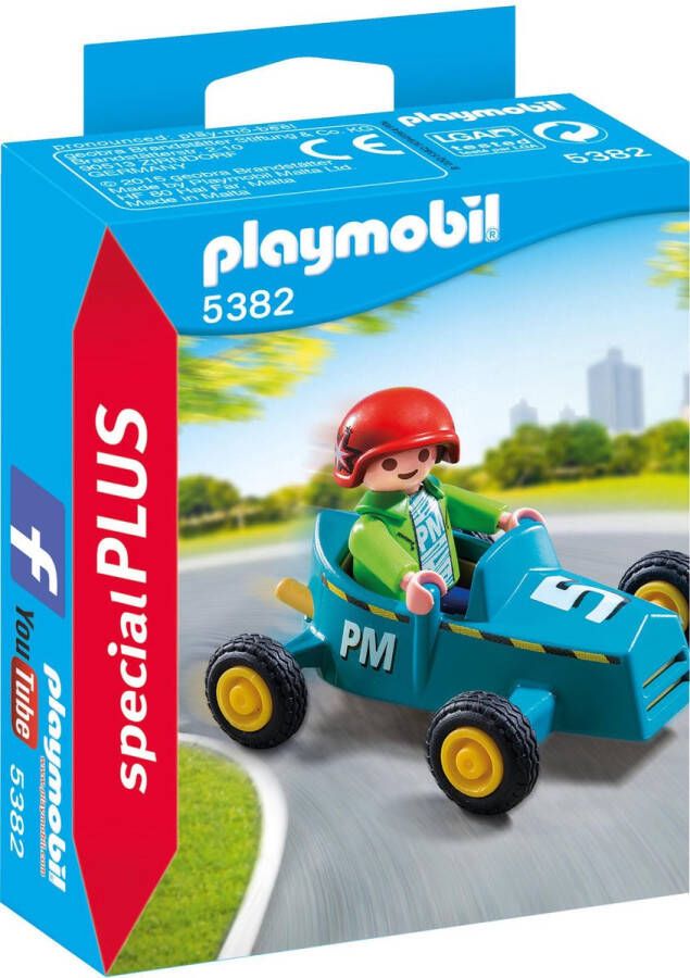 PLAYMOBIL Jongen met cart 5382