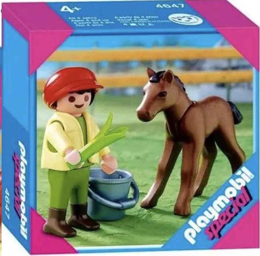 PLAYMOBIL Jongen met Veulen