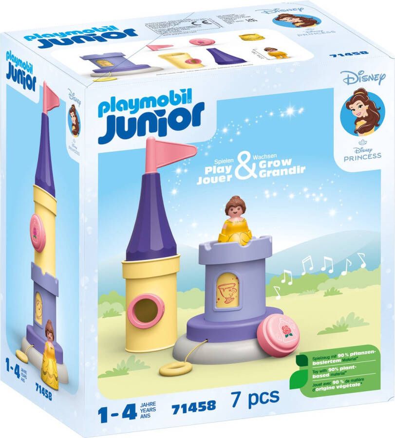 PLAYMOBIL Junior & Disney: Belle's speeltoren met melodie 71458