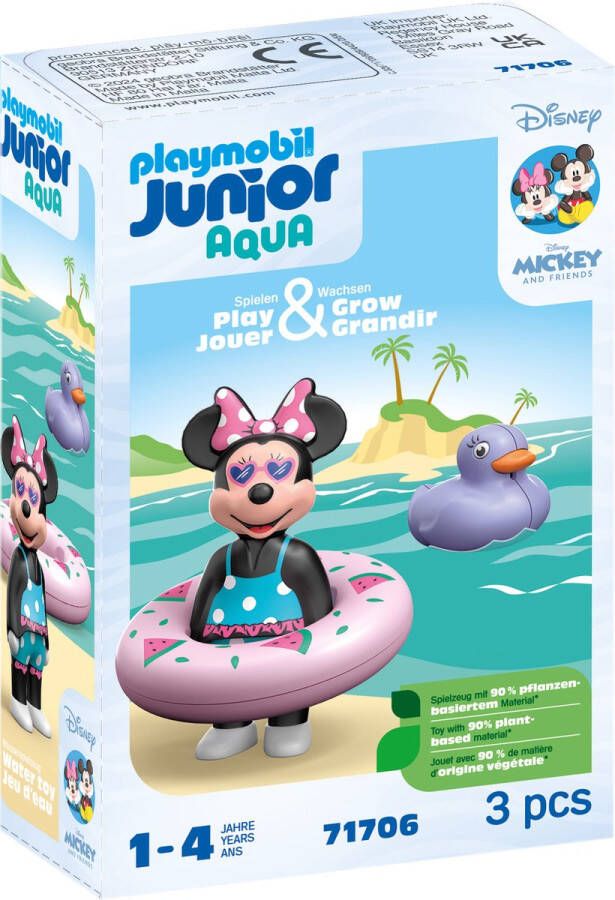 PLAYMOBIL Junior & Disney: Minnie's strandvakantie 71706