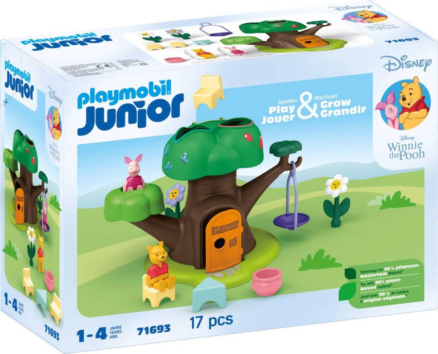 PLAYMOBIL Junior & Disney Winnie de Poeh Boomhut 71693