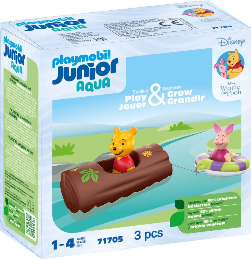 PLAYMOBIL Junior & Disney: Winnie's & Knorretjes wateravontuur 71705