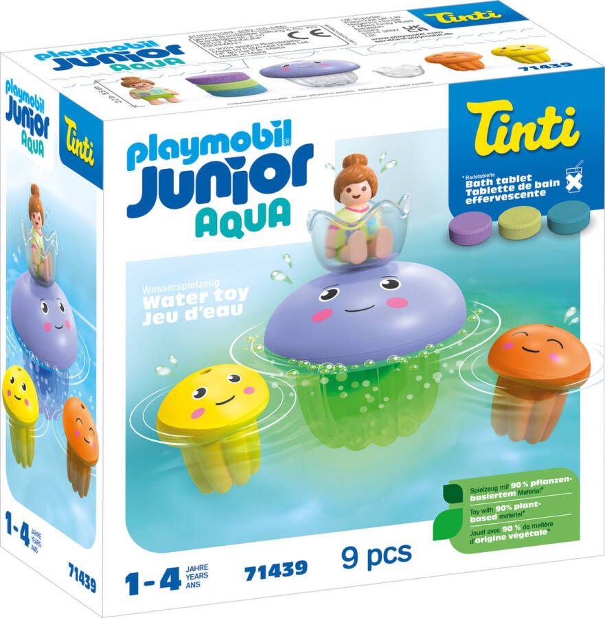 PLAYMOBIL Junior & Tinti: Kleurrijke kwallenfamilie 71439