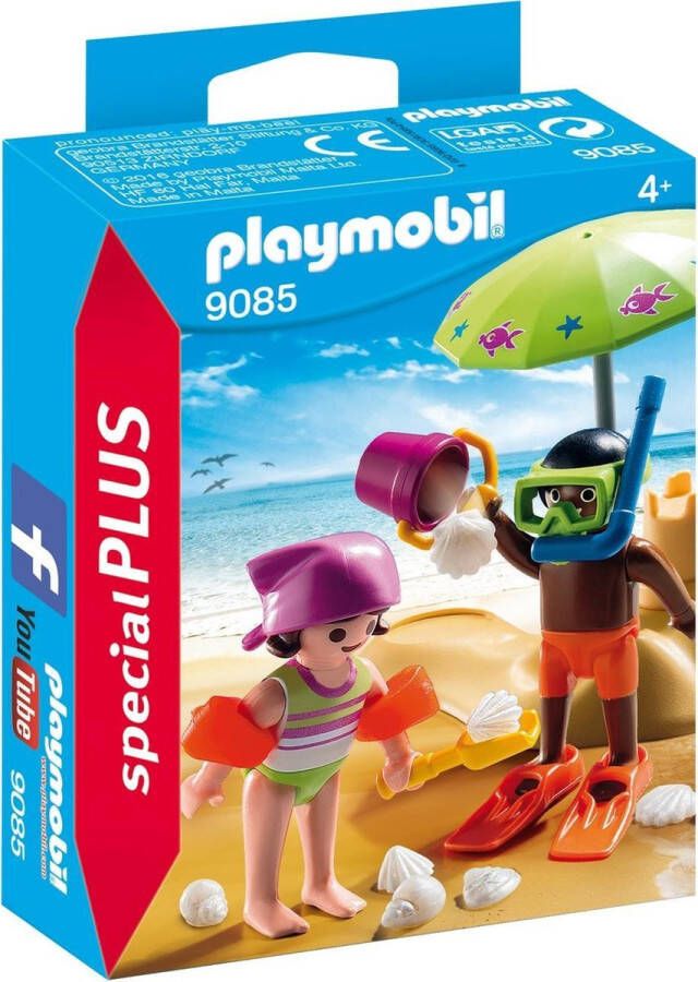 PLAYMOBIL Kinderen met Zandkasteel (9085)