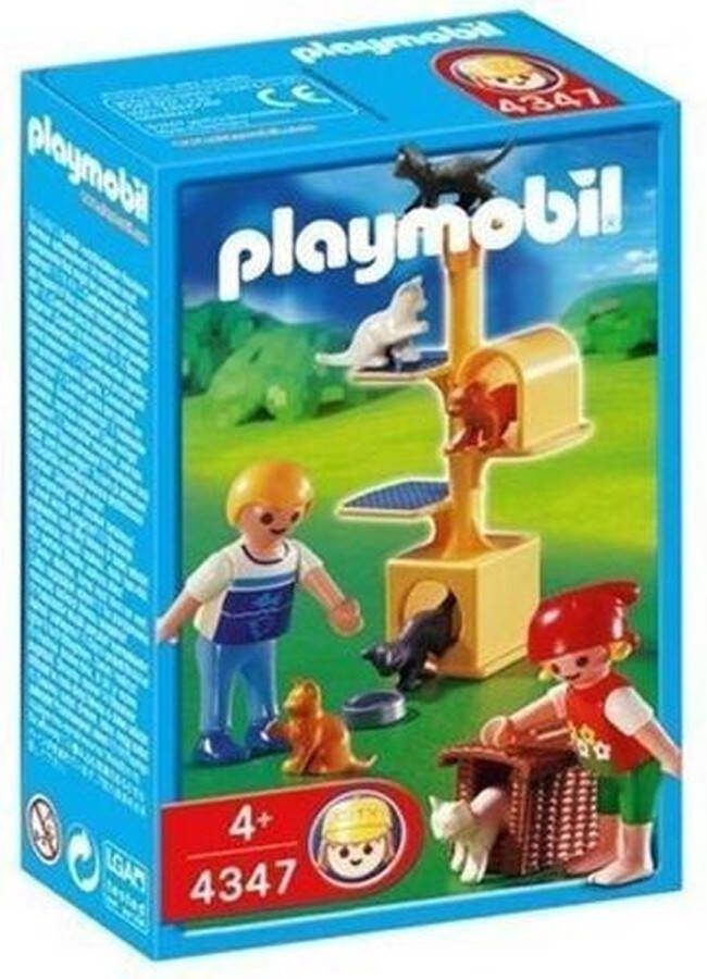 PLAYMOBIL Krabpaal met Poezen 4347