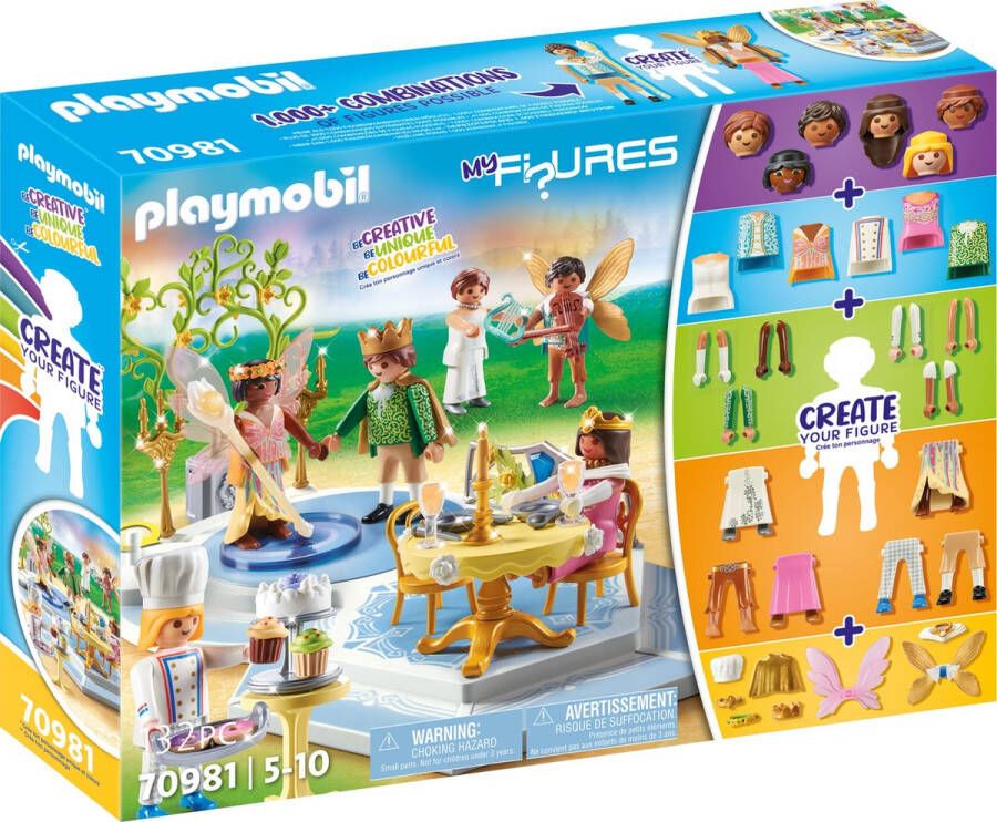 PLAYMOBIL Playset 70981 My Figures: Creative Unique y Colourful