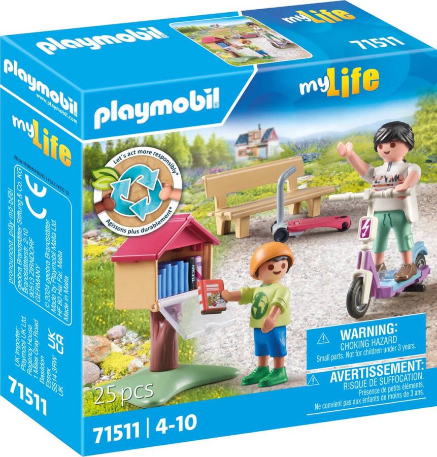 Coppens Playmobil My life 71511 boekenruil voor boekenwurmen