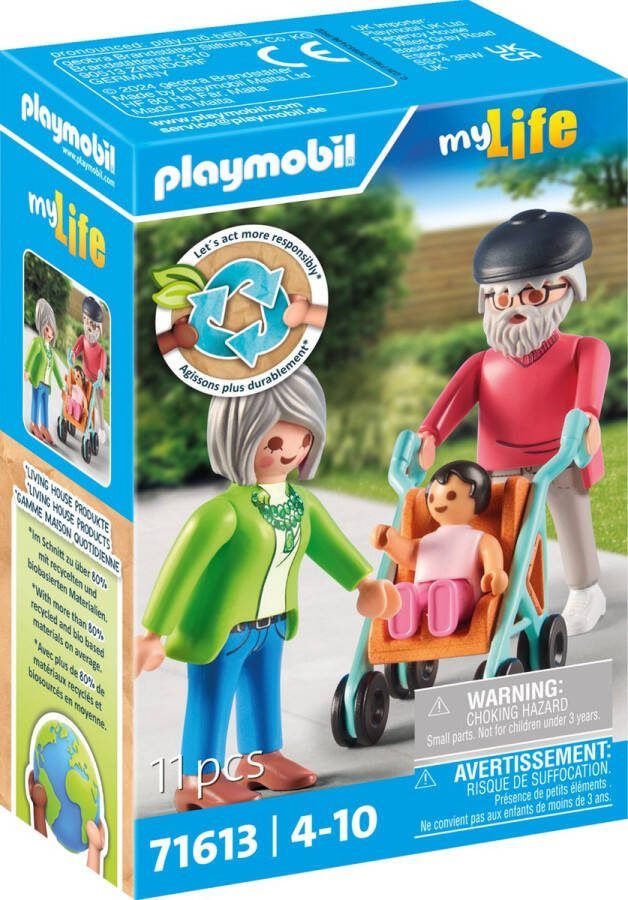 Playmobil My life 71613 grootouders met baby