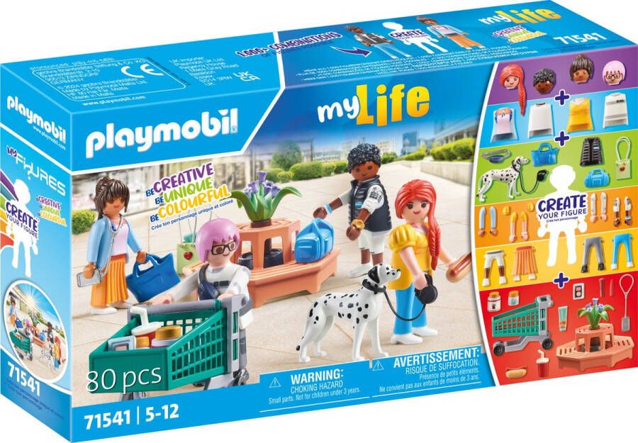 PLAYMOBIL My Life My Figures Shopping 71541