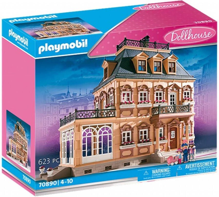 PLAYMOBIL Nostalgisch poppenhuis groot 70890