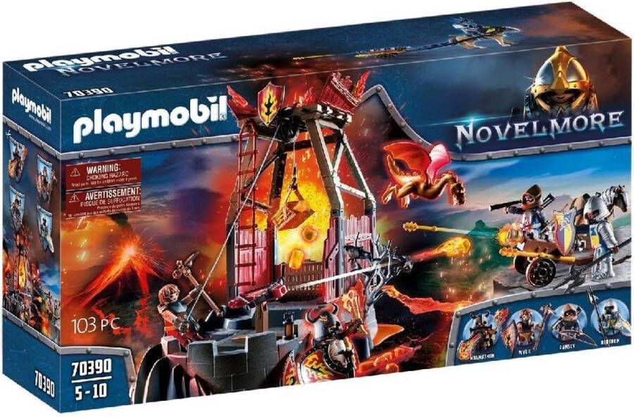 Playmobil Â Novelmore 70390 Burnham raiders lavamijn