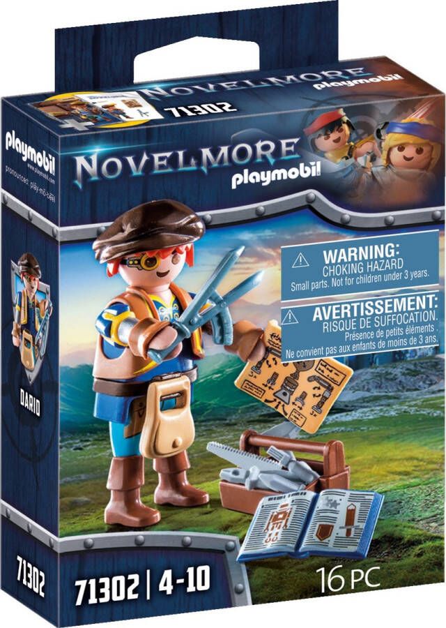 Playmobil Novelmore 71302 Dario met gereedschap