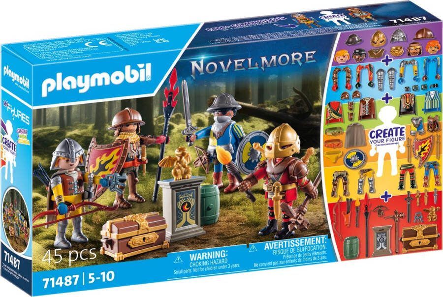 PLAYMOBIL Novelmore My Figures Ridders van Novelmore 71487