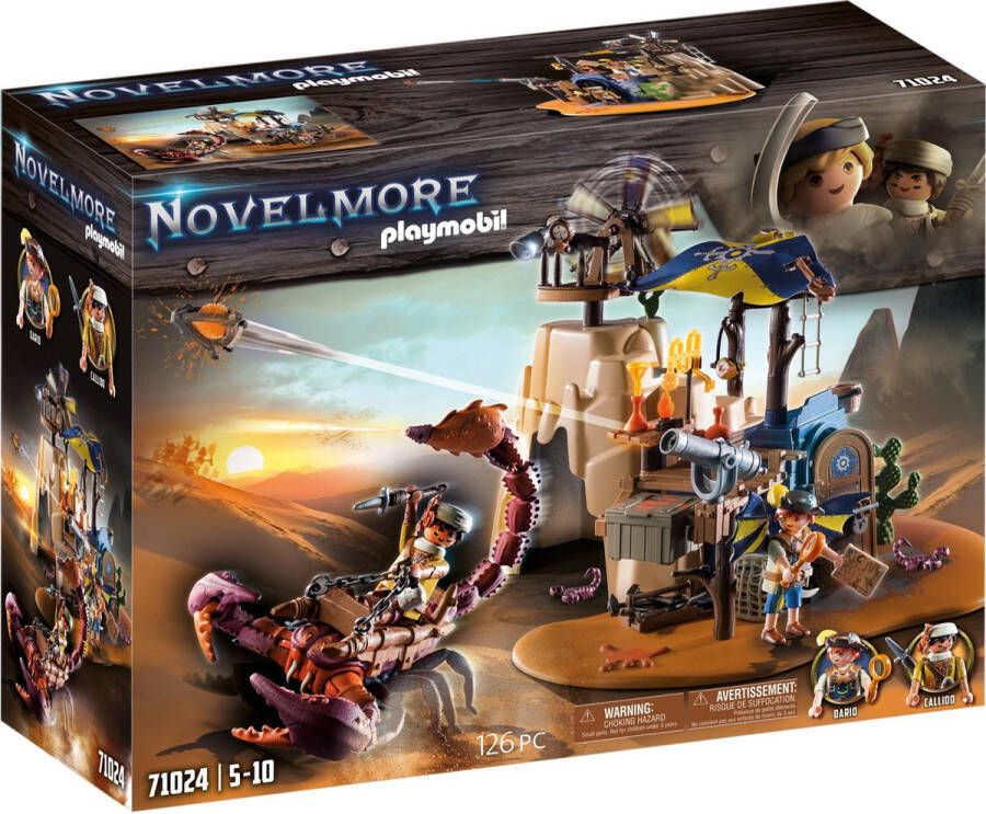 PLAYMOBIL Novelmore Sal'ahari Sands Schorpioenenjacht op het wrak 71024