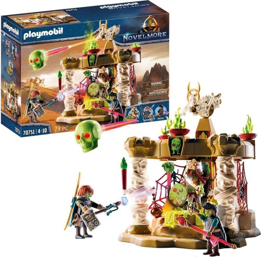PLAYMOBIL Novelmore Sal'ahari Sands Tempel van het skelettenleger 70751