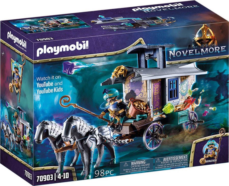 Playmobil Â Novelmore 70903 violet vale handelskoets