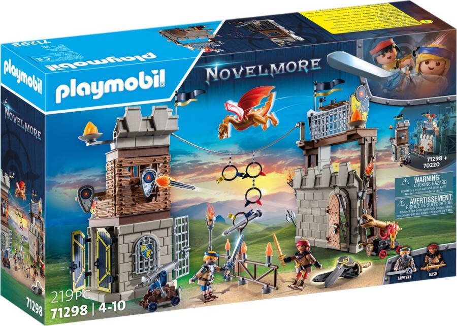 PLAYMOBIL Novelmore vs. Burnham Raiders Toernooi arena 71298