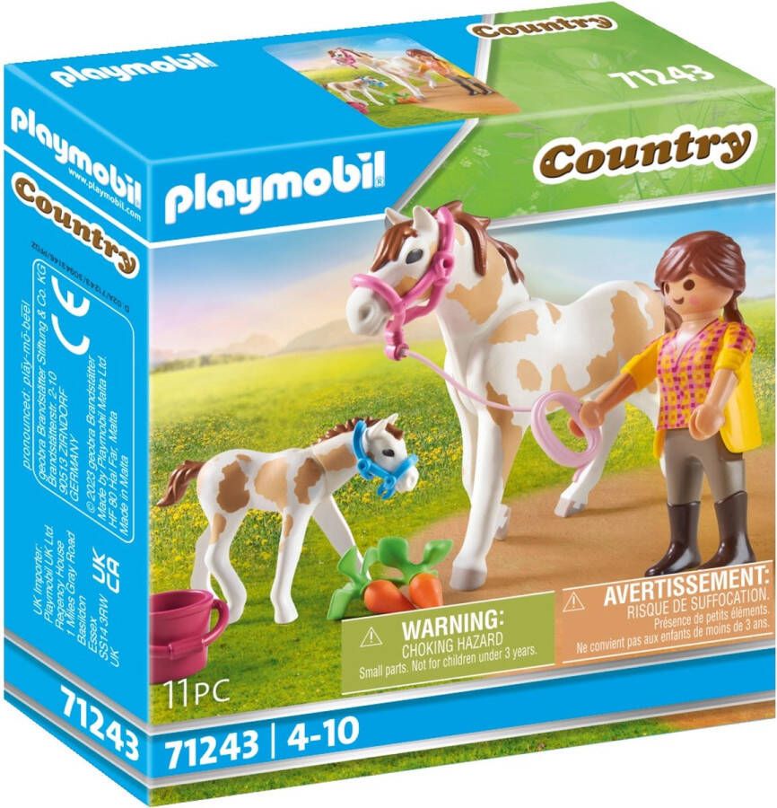 Playmobil Â Country 71243 paard met veulen