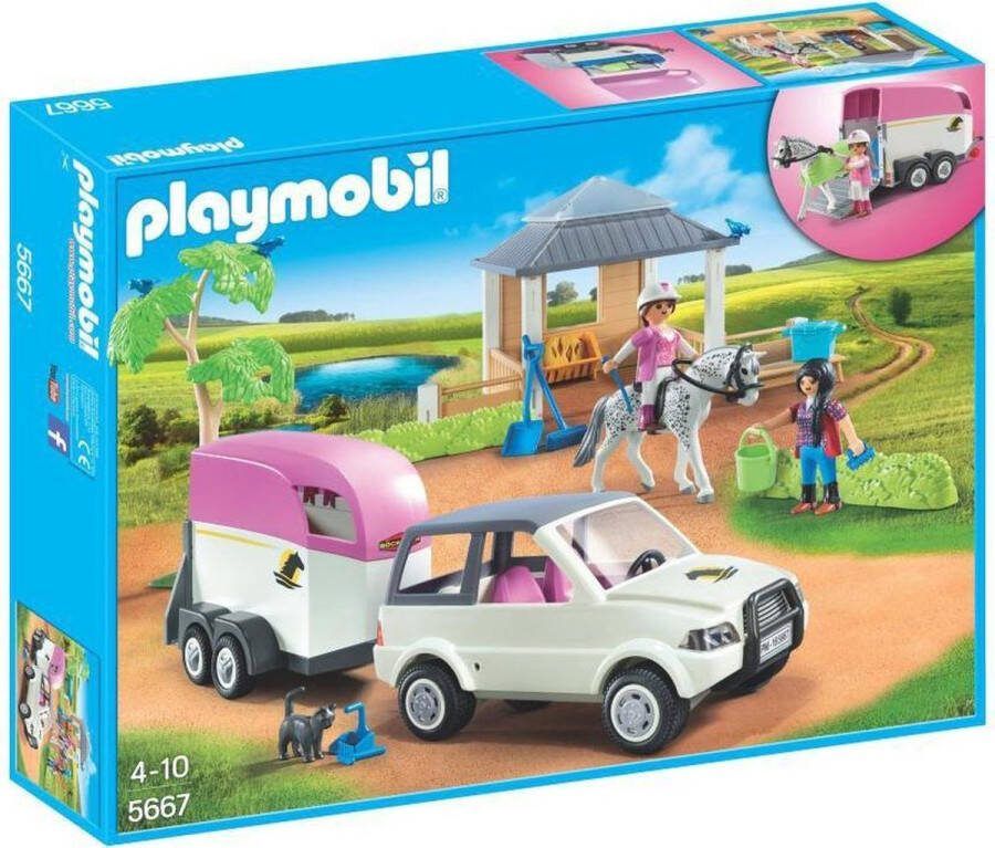 PLAYMOBIL Paarden Transporter 5667
