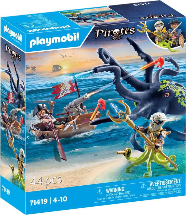 Playmobil pirates 71419 gevecht tegen de reuzenoctopus