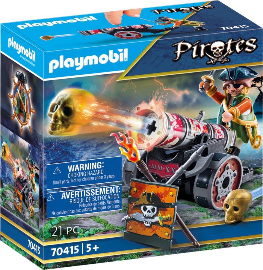 Playmobil Â Pirates 70415 piraat met kanon