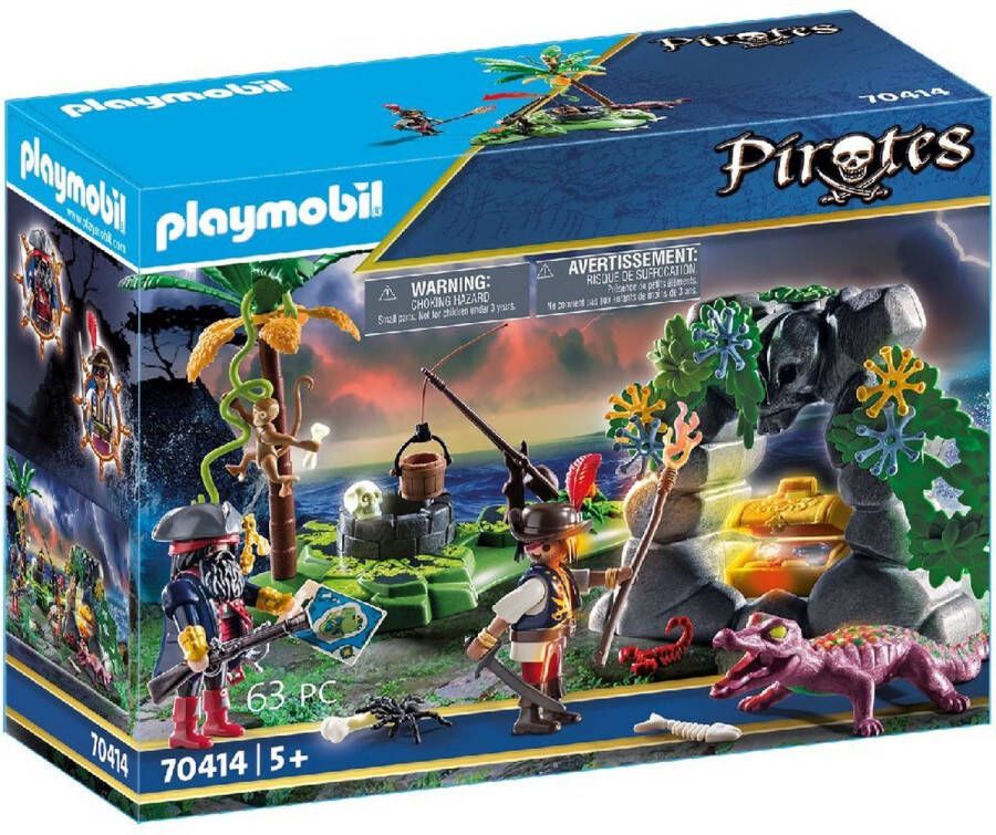 PLAYMOBIL Pirates: Piraten Op Schattenjacht (70414)