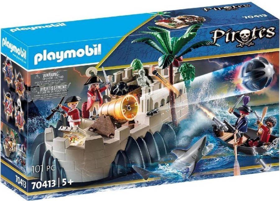 PLAYMOBIL Pirates Vesting Van De Soldaten 70413