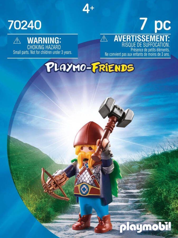 PLAYMOBIL Playmo-friends Dwergenkrijger (70240)