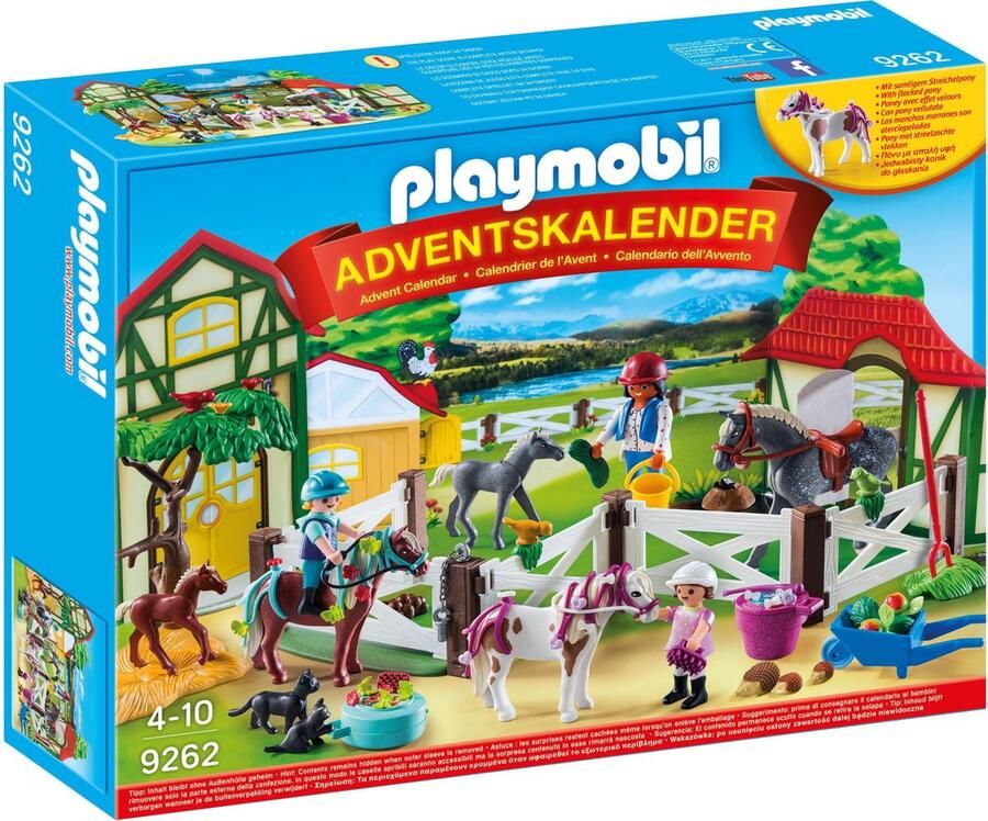 PLAYMOBIL Adventskalender Paardrijclub 9262