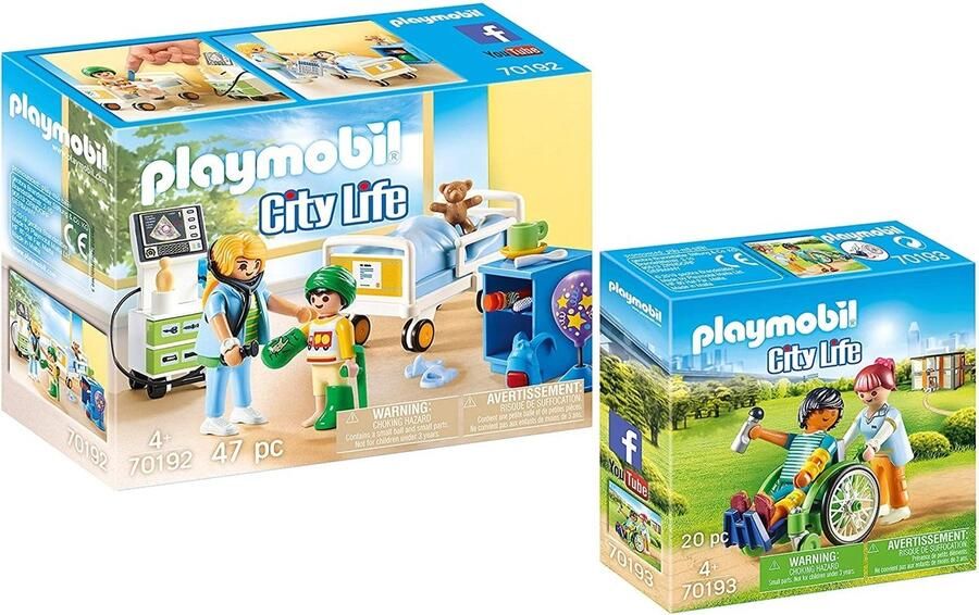 PLAYMOBIL City Life Set van 2 onderdelen 70192 + 70193