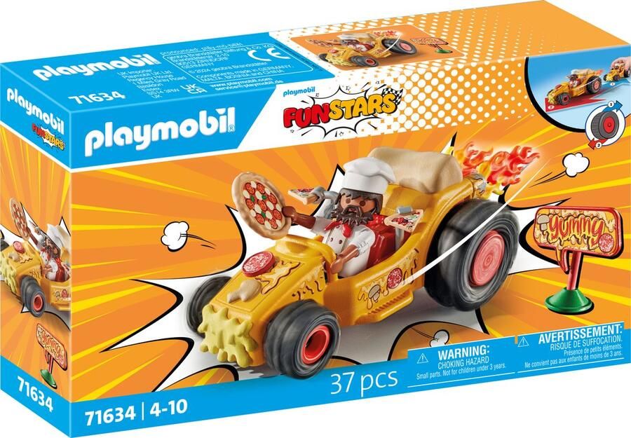 PLAYMOBIL Funstars Race pizza 71634