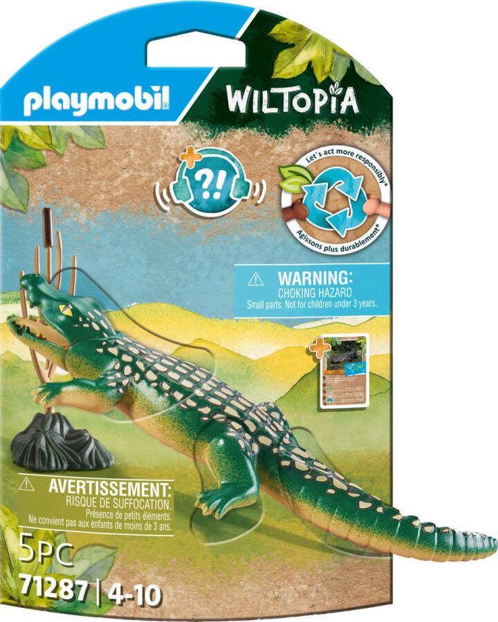 PLAYMOBIL PLAYMOBL Wiltopia Alligator 71287