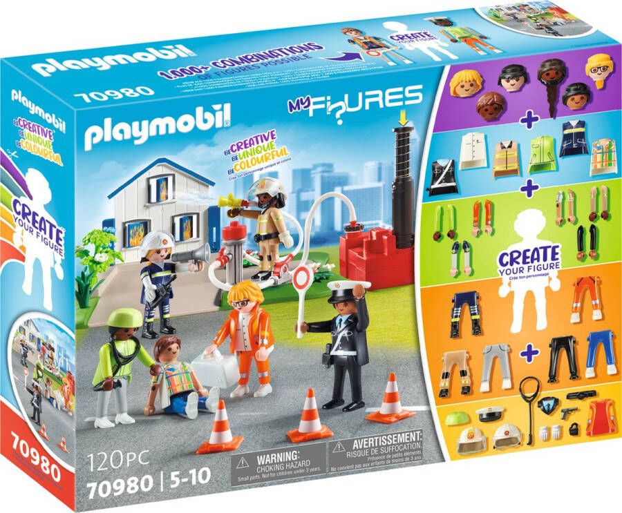 PLAYMOBIL Playset 70980 My Figures Rescue Mission