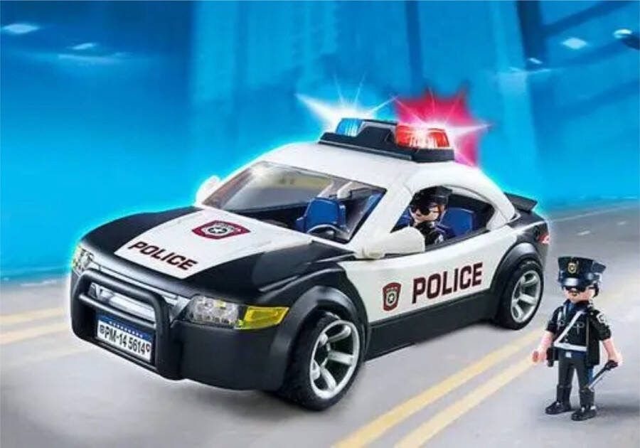 PLAYMOBIL politieauto 5614 met licht en geluid
