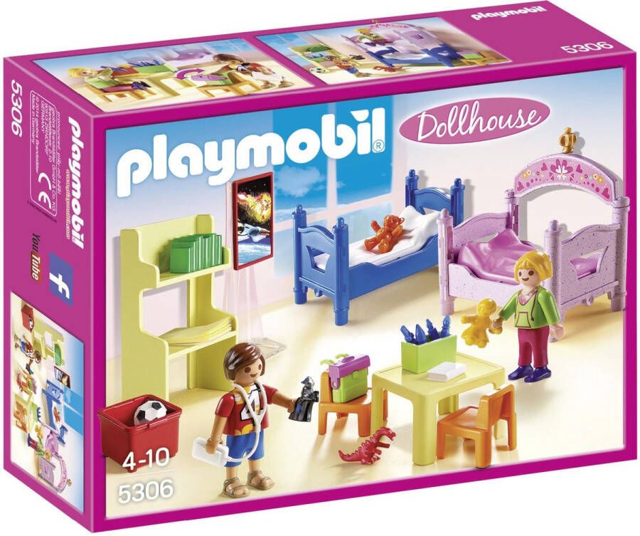 PLAYMOBIL Poppenhuis Kinderkamer Met Stapelbed (5306)