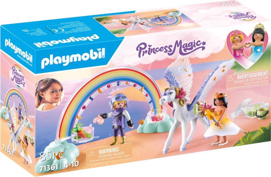 Playmobil Â princess magic 71361 pegasus met regenboog