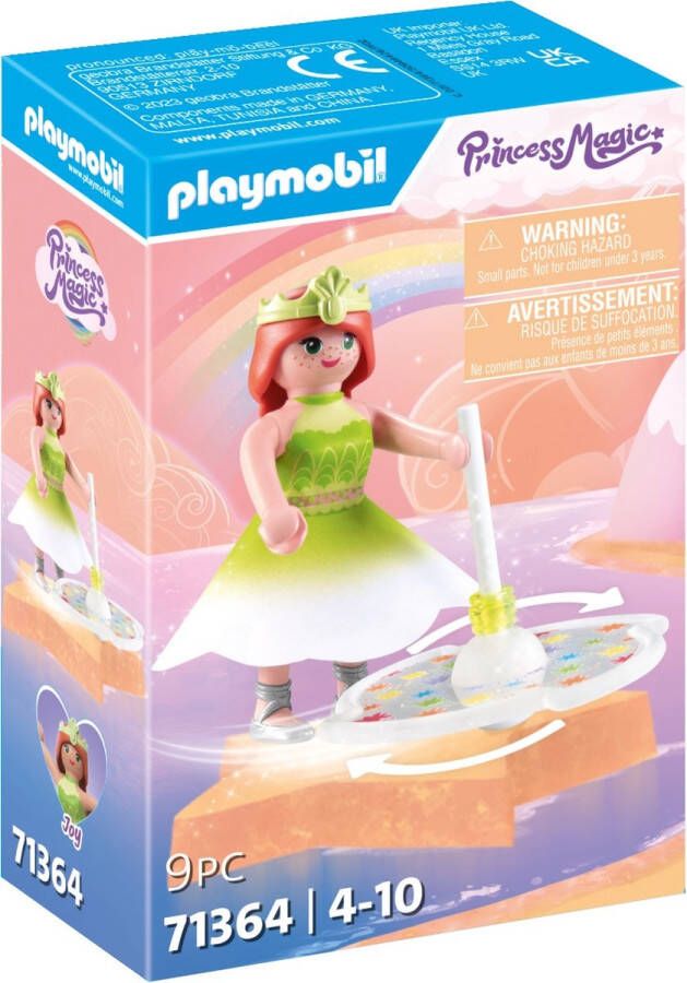 Playmobil princess magic 71364 regenboogtop met prinses