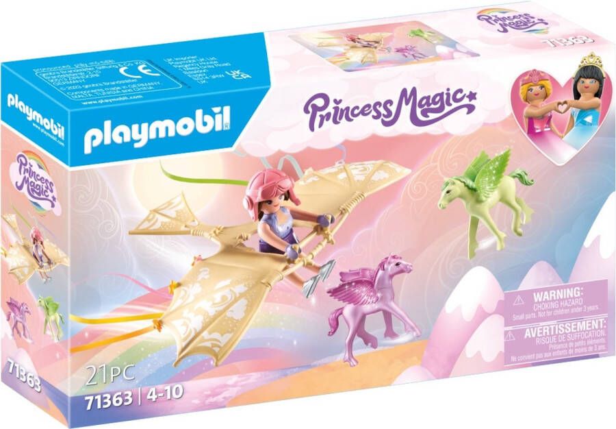 Playmobil princess magic 71363 uitje met pegasus veulens