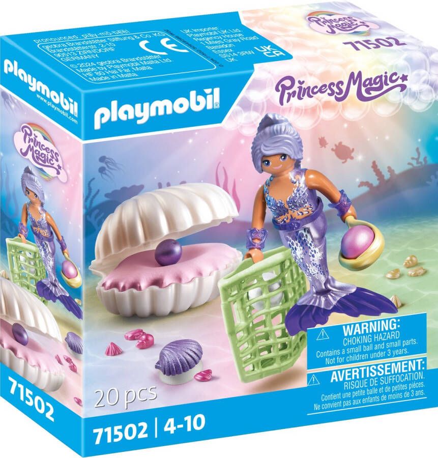 Coppens Playmobil Princess Magic 71502 zeemeermin met parelmoer