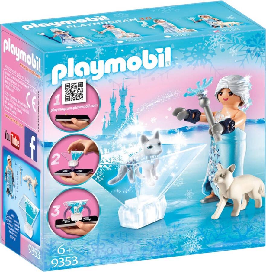 PLAYMOBIL Playmogram Prinses Winterbloesem 9353