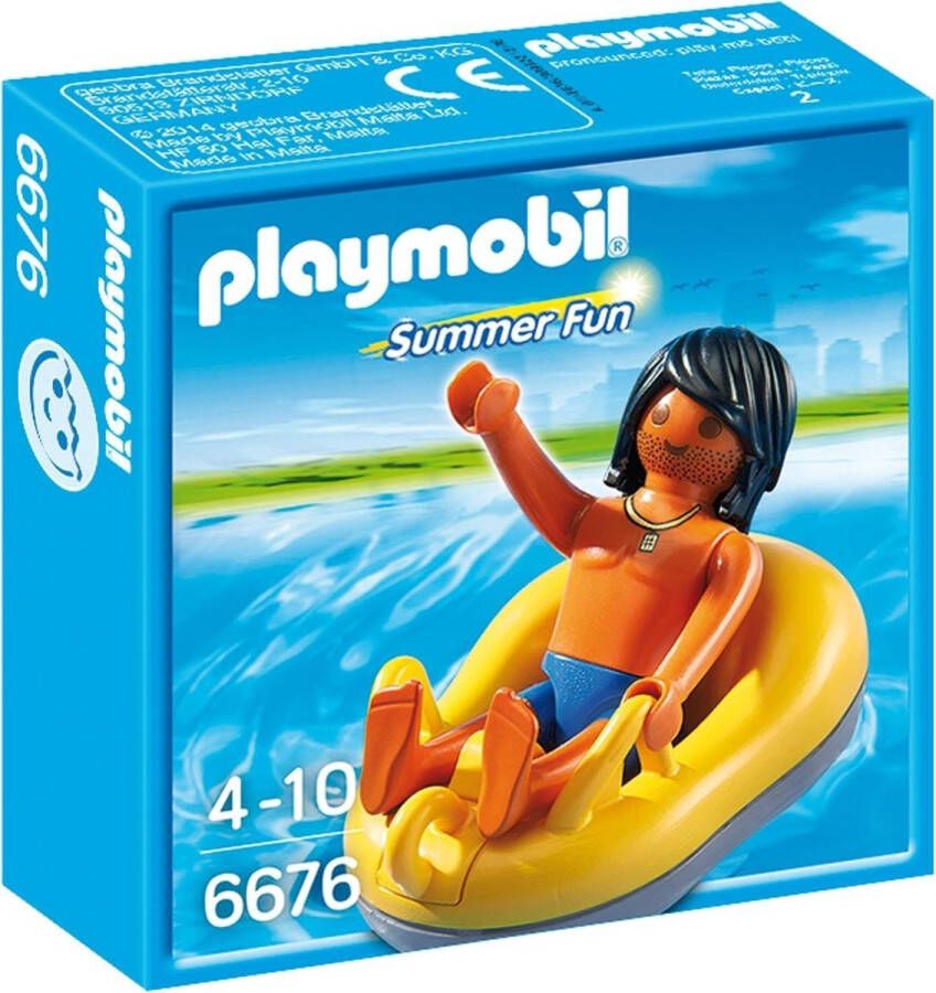 PLAYMOBIL Rafting band Vacancier et bouée de rafting