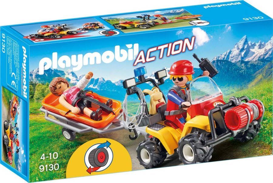 PLAYMOBIL Reddingsquad met draagberrie 9130